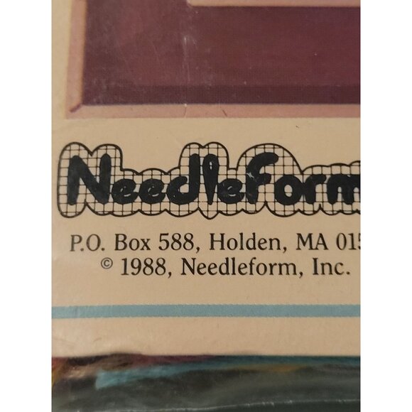 Vintage 1988 Picture This Counted Cross Stitch Kit 1988 Made in USA - Picture 5 of 5